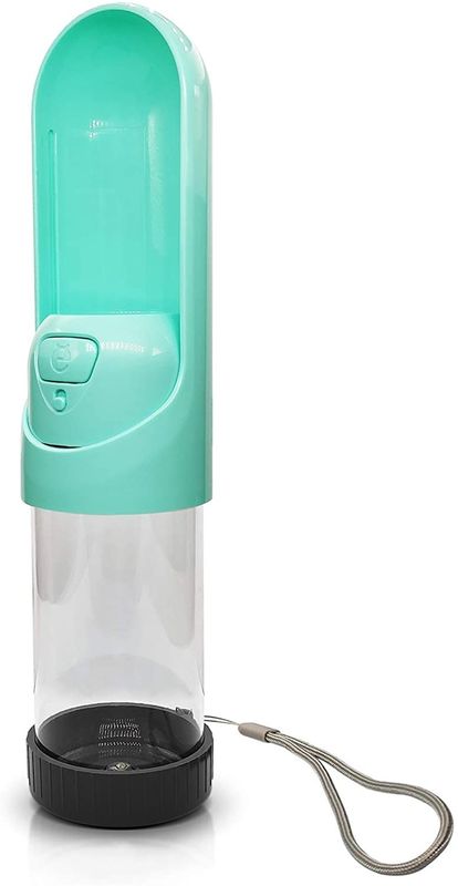Faltbarer tragbarer Wasserspender für Hundehaustier H2O füllt BPA freie 10 Unze 300ml ab