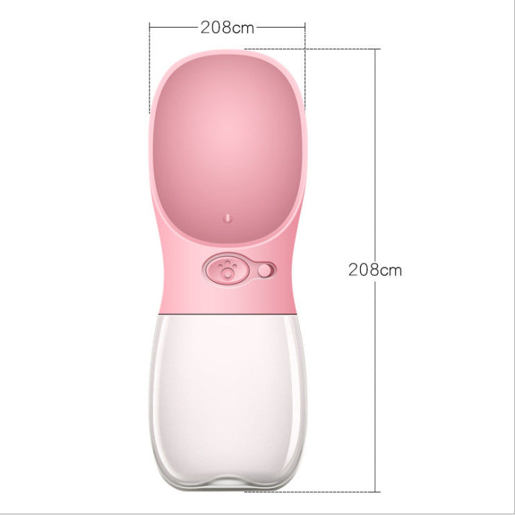 Schalen-tragbare faltbare Hundewasser-Flasche des Getränk-12-20OZ für das Gehen