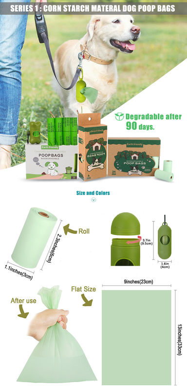 Cat Dog Poop Bag Dispenser 100% biologisch abbaubar