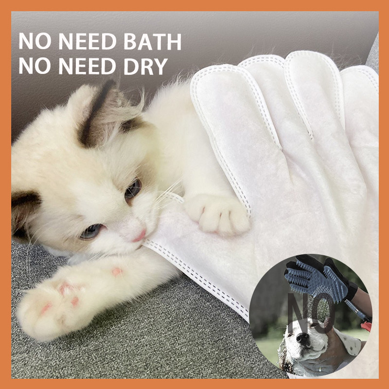 Hunde-, das, das, das, das, das, das, das, das, das, das, das, wäscht Cat Custom Deodorizing-BADEKURORT das Pflegen, dashaustier Handschuhe abwischt alkoholfreies